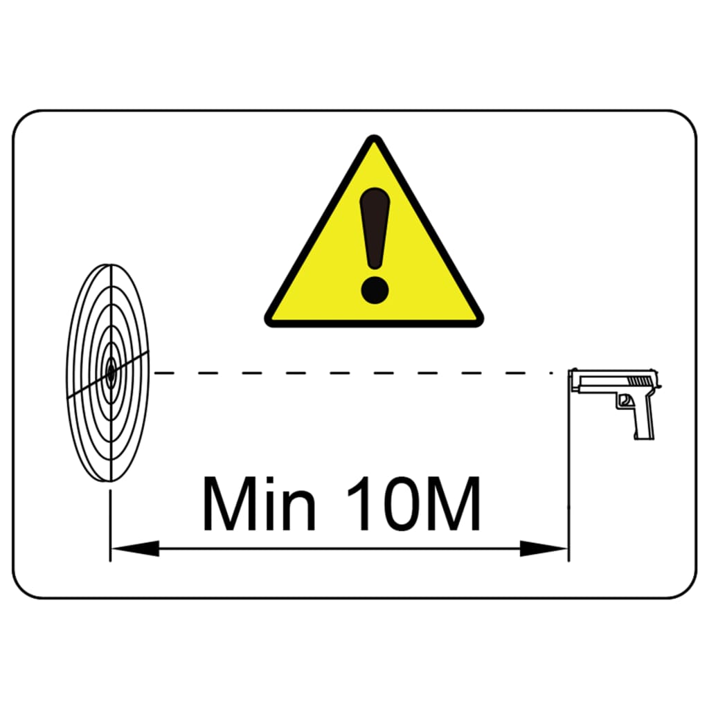 Magnetisk Knockdown Pellet Catcher Shooting Target Vildsvin Design