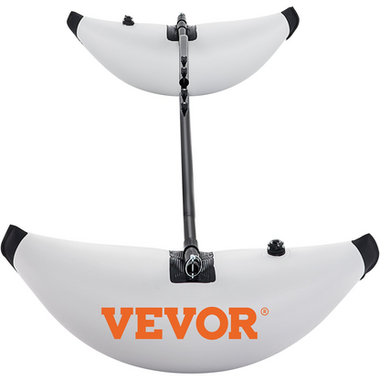 VEVOR Kayak Outrigger Stabilizers, 2 PCS, PVC Inflatable Outrigger Float with Sidekick Arms Rod, Standing Float Stabilizer System Kit for Kayaks, Canoes, Fishing Boats