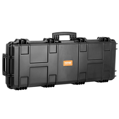 VEVOR Tactical Range Case, Outdoor Tactical Range Case med 3 lager Helt skyddande skum, 42 tum låsbar Hard Tactical Range Case med hjul, IP67 vattentät och krosssäker