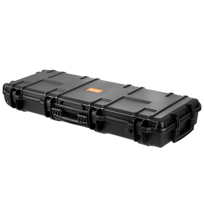 VEVOR Tactical Range Case, Outdoor Tactical Hard Case with 3 Layers Fully-protective Foams, 42 inch lockable Hard Tactical Range Case with Wheels, IP67 Waterproof & Crushproof