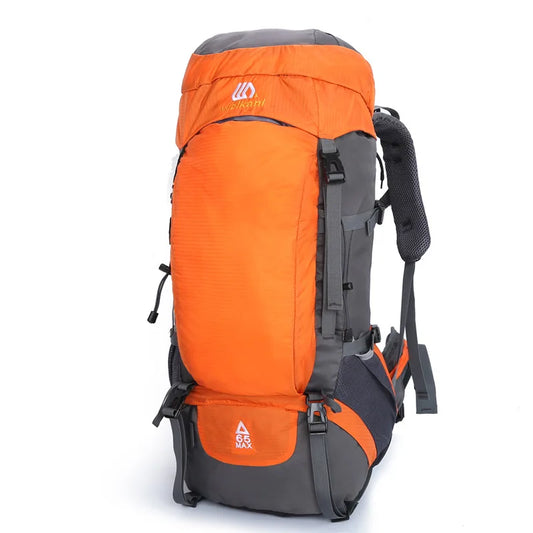 65L Camping Backpack Large Capacity Outdoor Climbing Bag Waterproof Mountaineering Hiking Trekking Sport Bags