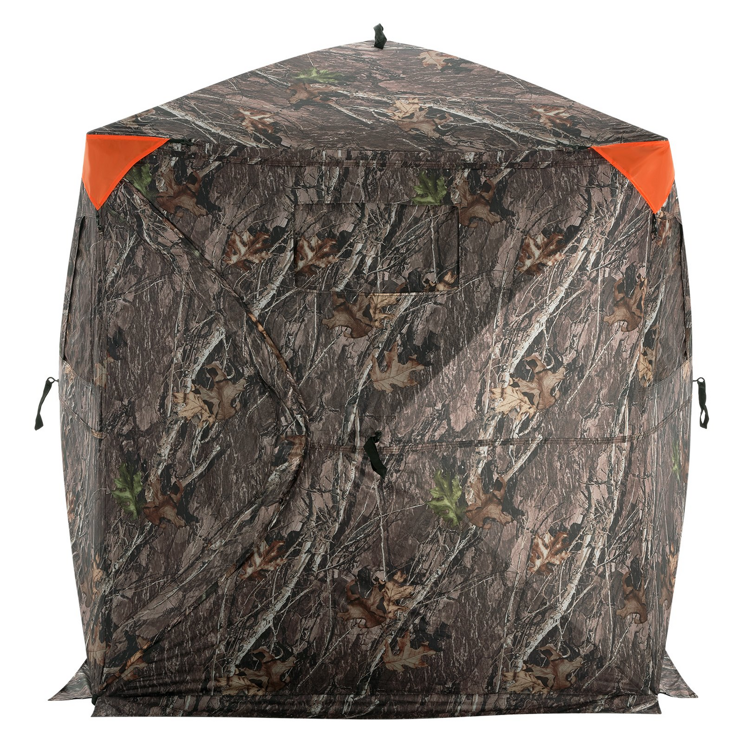 VEVOR Hunting Blind, 270° See Through Ground Blind, 2-3 Person Pop Up Deer Blind for Hunting with Carrying Bag, Portable Resilient Hunting Tent, 3 Horizontal Windows for Turkey and Deer Hunting