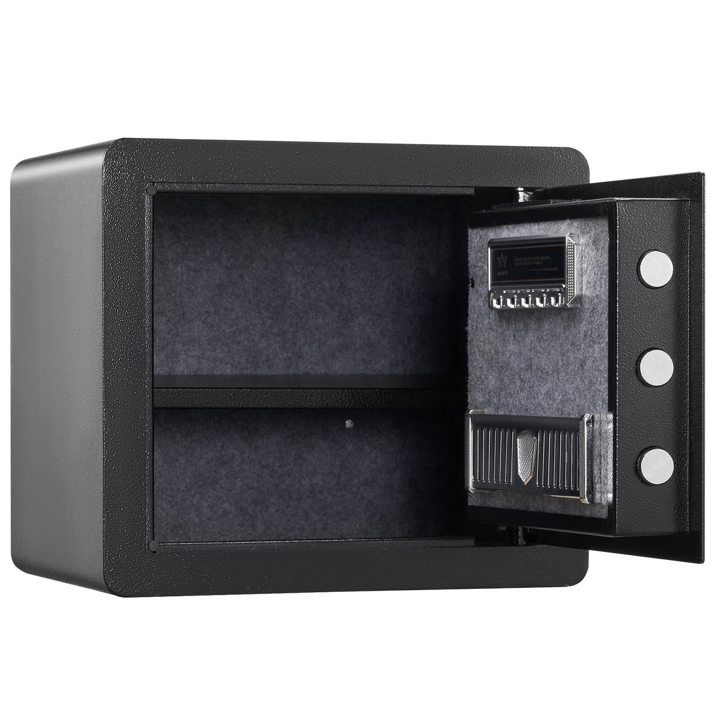 VEVOR Safe 1,2 kubikfot Home Safe Steel for Cash Gold 15,8x11,8x13,8 tum