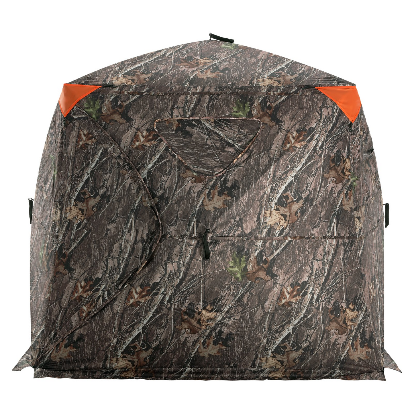 VEVOR Hunting Blind, 270° See Through Ground Blind, 4-5 Person Pop Up Deer Blind for Hunting with Carrying Bag, Portable Resilient Hunting Tent, One-Way See-Through Mesh for Turkey and Deer Hunting