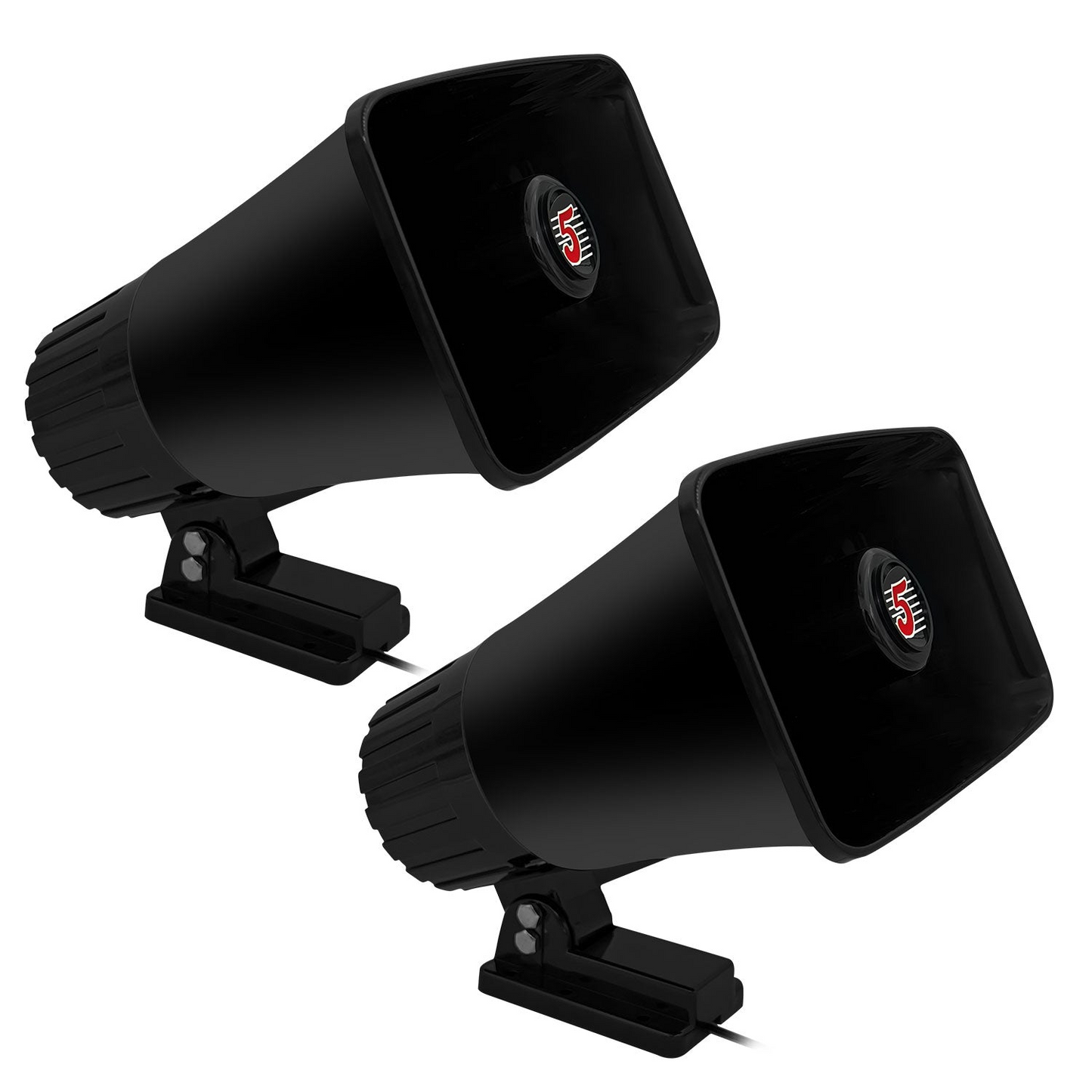 5Core Indoor Outdoor PA Horn Speaker 5 x 8 Inch Loud PA System 8 Ohm 65W Loud Siren Audio