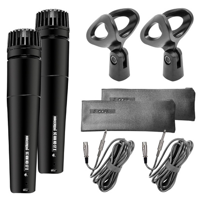 5Core XLR Microphone Dynamic Mic Karaoke Singing Studio Microfono Handheld Mics