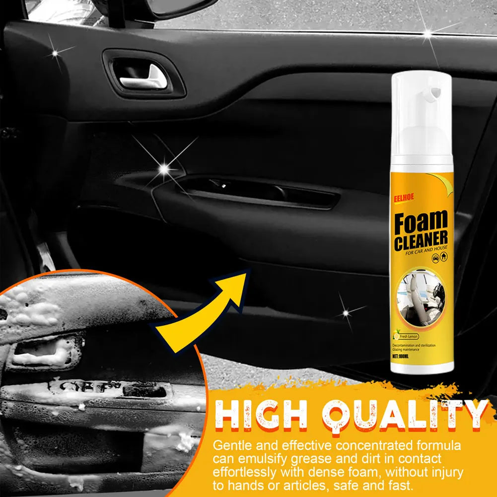 30-300Ml Foam Cleaner Spray Multi-Purpose Anti-Aging Cleaner Tools Car Interior Home Cleaning Foam for Car Interior Leather