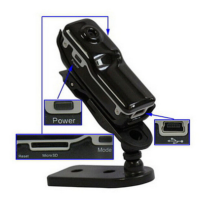 Mini DVR Wireless Camera With Sound Activated Recording