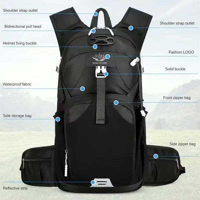 Outdoor Camping Waterproof Breathable Backpack Large Capacity Outdoor Climbing Bag Trekking Sport Bags Backpack